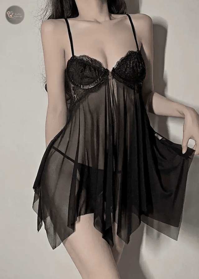 Satin Sexy Nightgown Nightwear Straps Satin Ice Silk Summer Night Dress V Neck Sleepwear_img_12