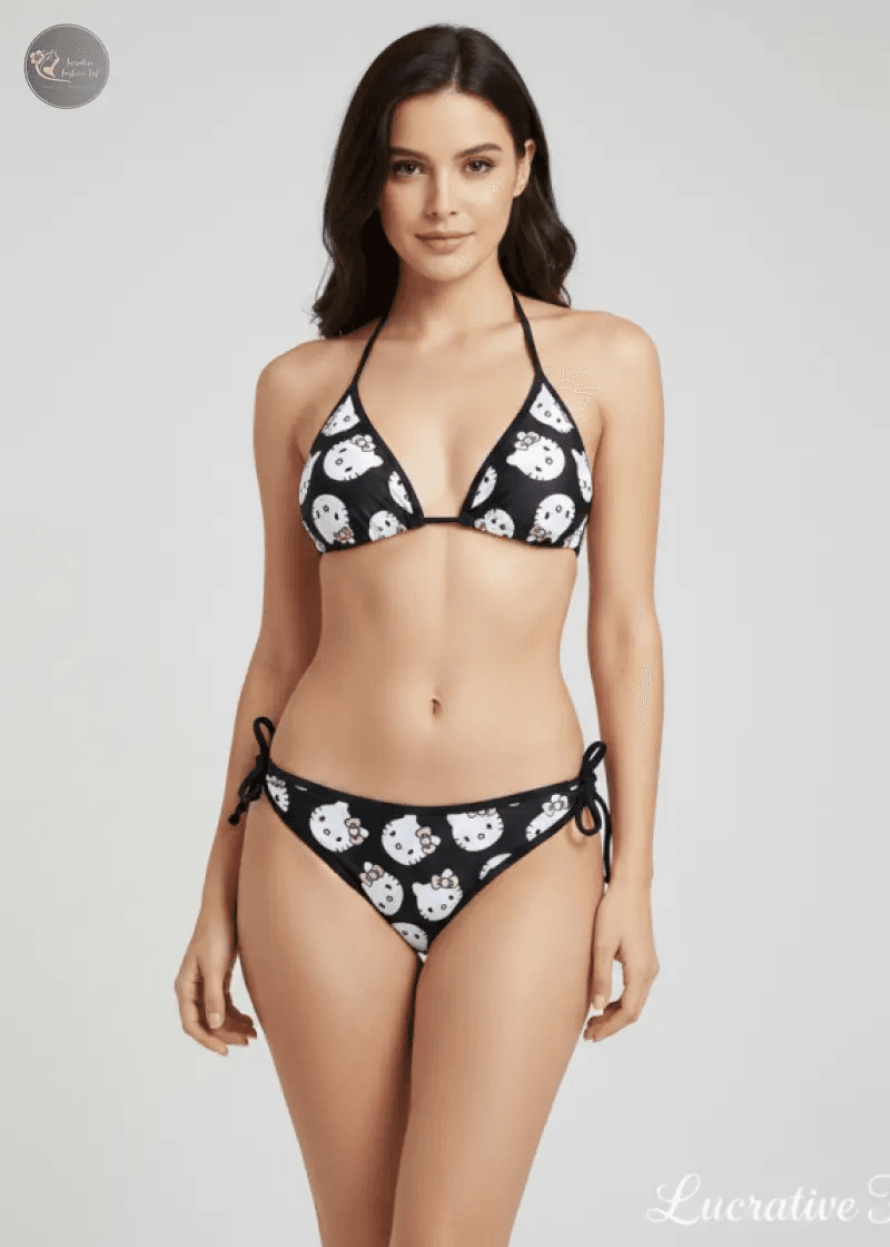 King Mcgreen Star Anime Y2K Bikini Swimsuit Suit