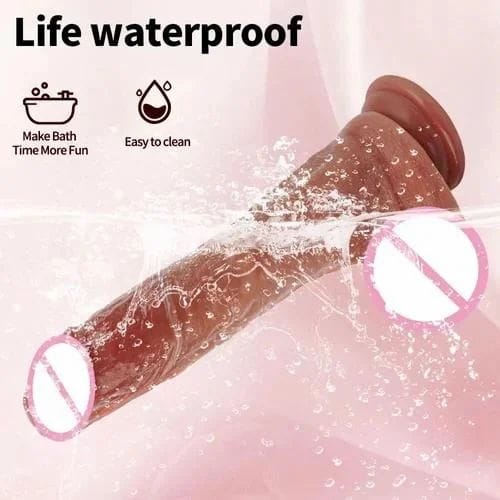 Realistic Vibrator Dildo with Thrusting Motion_img_4