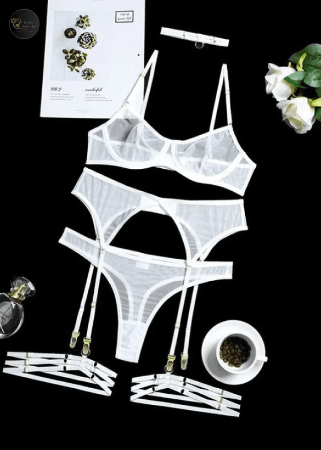 Transparent Mesh Panty Sexy Lingerie Set for Women - Soft & Stretchy Comfort | Perfect for Daily_img_2