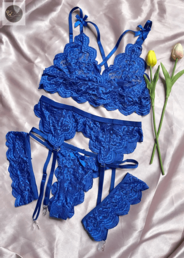 Sexy Erotic Lingerie Women Bra And Panty Garters 3pcs See Through Lingerie Sets Sexy Women's Underwear Set Sexy Costumes_img_8