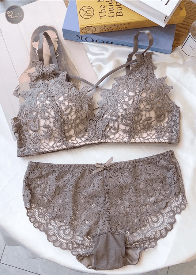 Fashion Sexy Bars Adjusted Seamless Lingerie Wire Free Bras For Women Push Up Bra Intimates Push-Up Bra Set_img_3