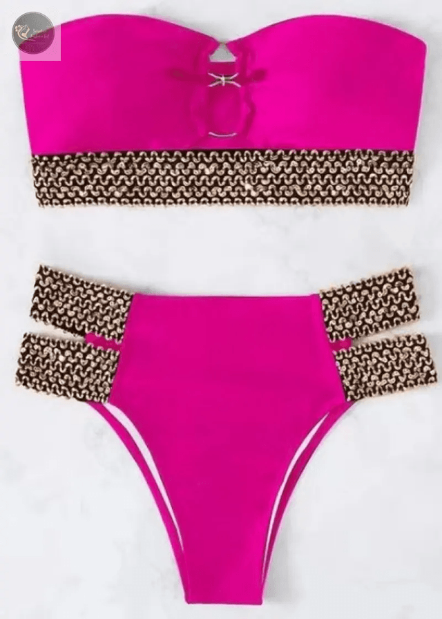 Push-up Bikini Set Two Piece Swim Suit Swimwear Low-waisted Beachwear Bathing Suit 2025 Sexy Women Bikini Brazilian Swimsuit_img_3