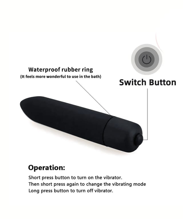 Mini Pulse 10 Unique Modes Pen Vibrator For Women_img_3