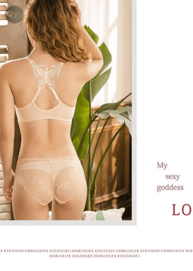 Hot Selling Fashion Style Cute Bra Set Push up Lace Breathable Sweet Ladies Underwear and Briefs_img_8