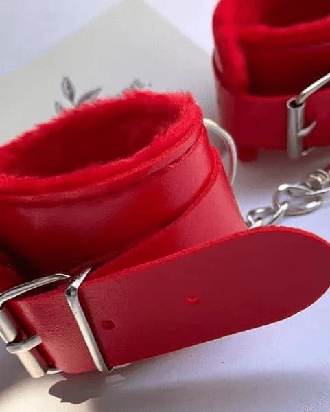 PU Leather Restraint Hand Wrist Cuffs_img_10