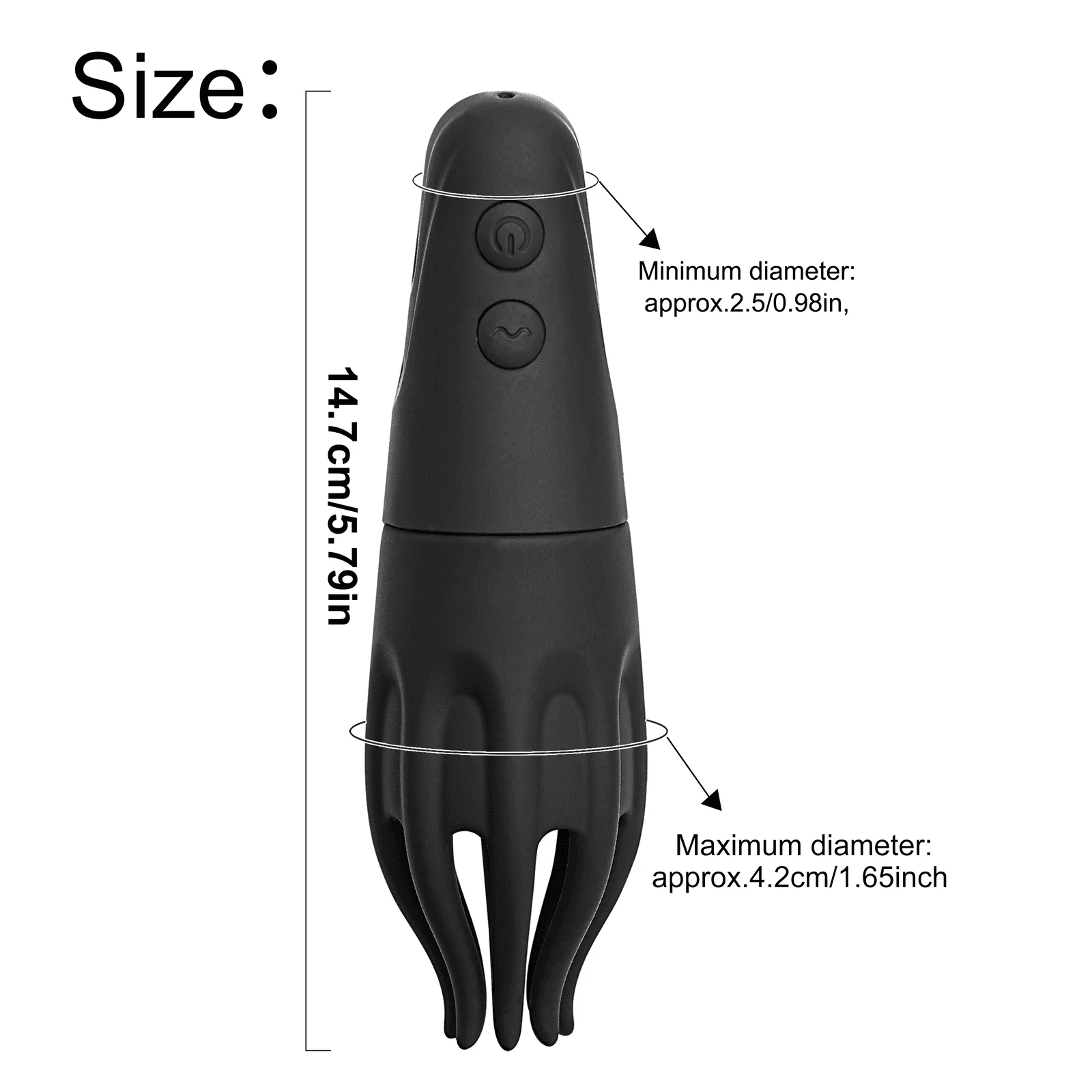 Octopass Realistic Vibrator Masseger