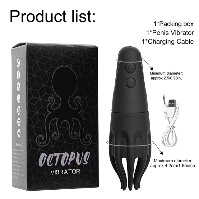 Octopass Realistic Vibrator Masseger_img_5