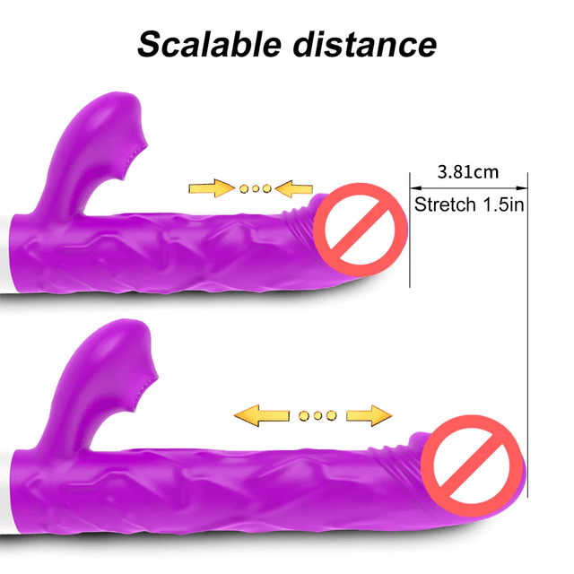 G-spot vibrator with heating and thrusting_img_3