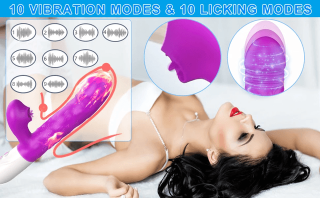 G-spot vibrator with heating and thrusting_img_2