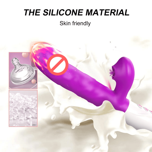 G-spot vibrator with heating and thrusting_img_7