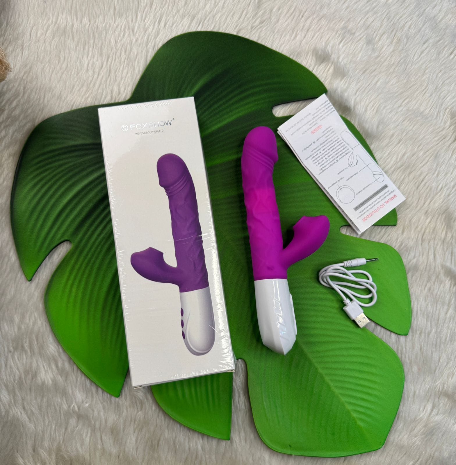 Auto Up Down 7 Vibration Modes 7 Sucking Mode With 3 Up and 3 Down Mode Speeds Control Massager Model V19