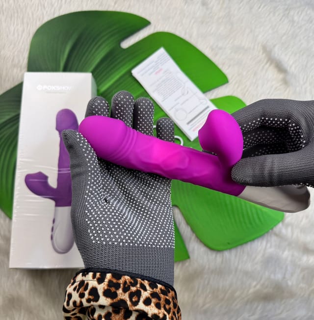 Auto Up Down 7 Vibration Modes 7 Sucking Mode With 3 Up and 3 Down Mode Speeds Control Massager Model V19_img_3