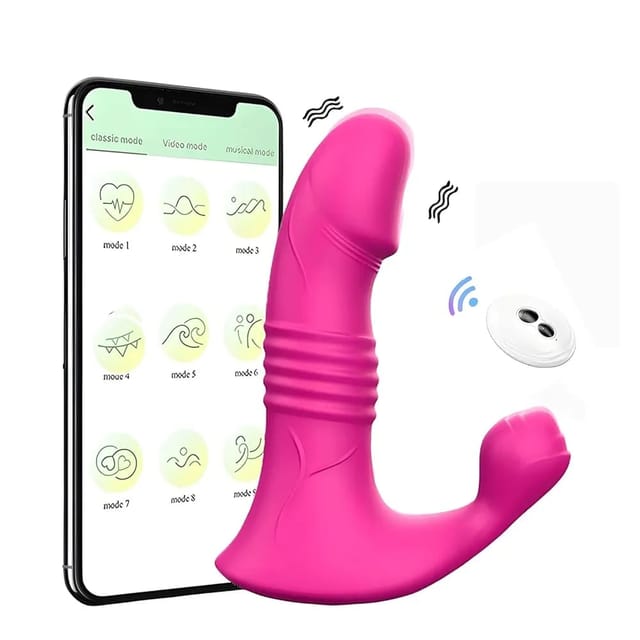 Up Down Mode Mobile App Control Vibrator Massager Model AP21_img_0